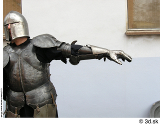 Photos Medieval Knight in plate armor 17 arm medieval clothing…